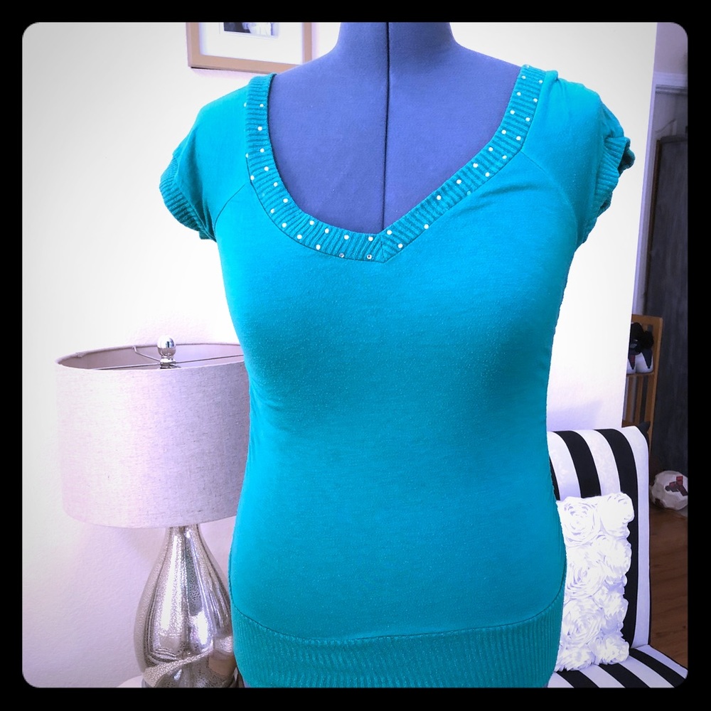 Green shirt